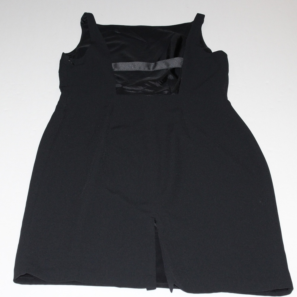 Maggy London Black Fitted Sleeveless Dress #109 - Picture 3 of 8